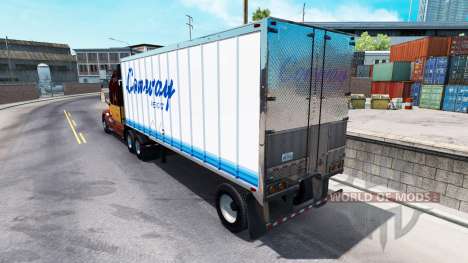 Скин ConWay на полуприцеп для American Truck Simulator