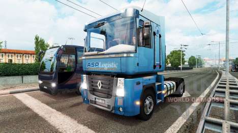 Раскраски на грузовой трафик v1.1 для Euro Truck Simulator 2