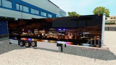 Полуприцеп Skyline для Euro Truck Simulator 2