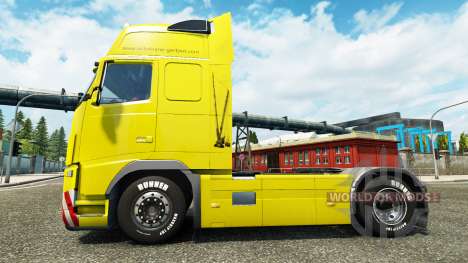 Скин Gertzen Transporte на тягач Volvo для Euro Truck Simulator 2