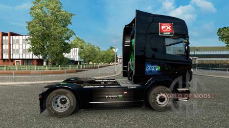 Скин AMD FX на тягач Scania для Euro Truck Simulator 2