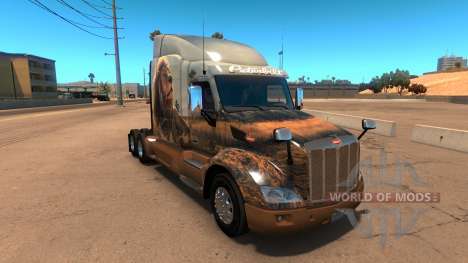 Dream скин для Peterbilt 579 для American Truck Simulator