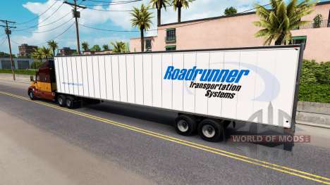 Скин Roadruner на полуприцеп для American Truck Simulator