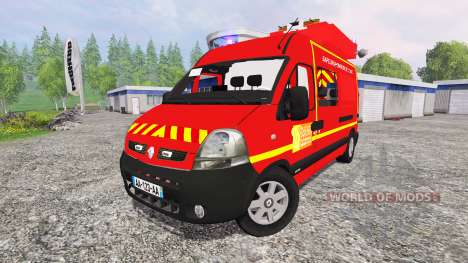 Renault Master [sapeurs-pompiers] SDIS60 для Farming Simulator 2015