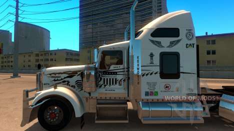 Uncle D Logistics - Master Craft Kenworth W900 S для American Truck Simulator
