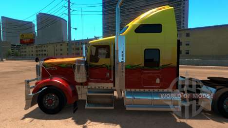 Kenworth W900 Sunny paintjob для American Truck Simulator
