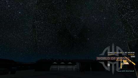 Звёздное небо для American Truck Simulator