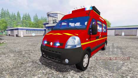 Renault Master [sapeurs-pompiers] для Farming Simulator 2015