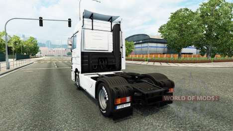 Скин J. Simmerer на тягач Mercedes-Benz для Euro Truck Simulator 2