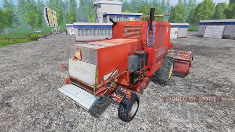 Bizon Z056 [красная крыша] для Farming Simulator 2015
