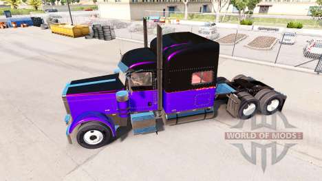 Скины Metallic на тягач Peterbilt 389 для American Truck Simulator