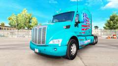 Скин American Truck на тягач Peterbilt для American Truck Simulator