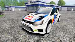 Volkswagen Polo WRC Red Bull для Farming Simulator 2015