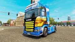 Скин Island на тягач Scania для Euro Truck Simulator 2