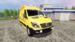 Mercedes-Benz Sprinter Ambulance v2.0 для Farming Simulator 2015