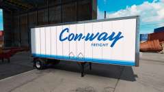 Скин ConWay на полуприцеп для American Truck Simulator