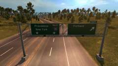 Coast to Coast Map v 1.6 для American Truck Simulator