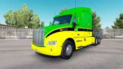 Скин John Deere на тягачи Peterbilt и Kenworth для American Truck Simulator