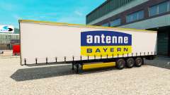 Полуприцеп Antenne Bayern для Euro Truck Simulator 2