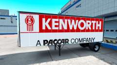 Скины Kenworth и Peterbilt на полуприцепы для American Truck Simulator