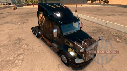 Perbilt 579 Rogue and Genie skin для American Truck Simulator