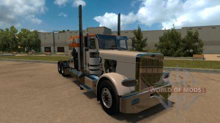 T-D-S Alien vs Predator Skin for Peterbilt 389 для American Truck Simulator