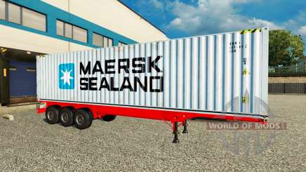 Полуприцеп Maersk Sealand для Euro Truck Simulator 2