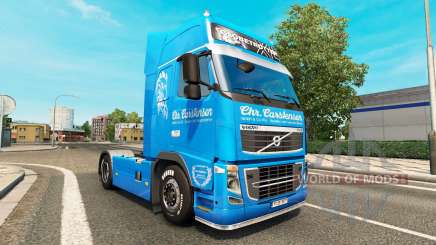 Скин Carstensen на тягач Volvo для Euro Truck Simulator 2