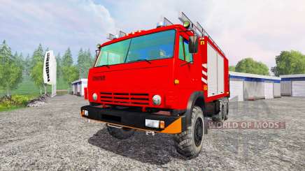 КамАЗ-43114 [пожарная охрана] для Farming Simulator 2015