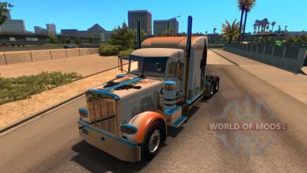 Skin The Division for Peterbilt 389 для American Truck Simulator