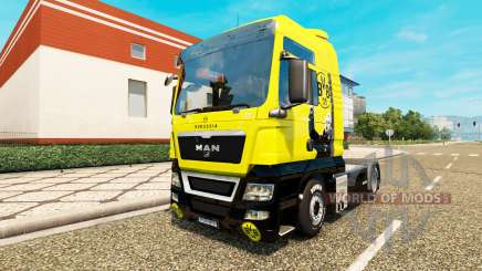 Скин BVB на тягач MAN для Euro Truck Simulator 2