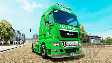 Скин EMS-Vechte на тягач MAN для Euro Truck Simulator 2
