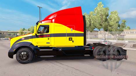 Скин Santa Fe на тягач Peterbilt для American Truck Simulator