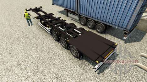 Полуприцепы контейнеровозы для Euro Truck Simulator 2