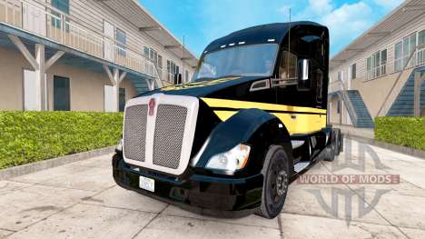 Скин Smokey and The Bandit на тягач Kenworth для American Truck Simulator