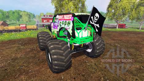 Grave Digger для Farming Simulator 2015