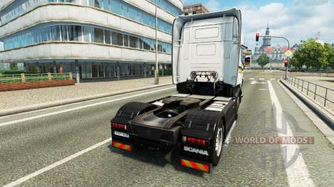 Скин Wallek на тягач Scania для Euro Truck Simulator 2