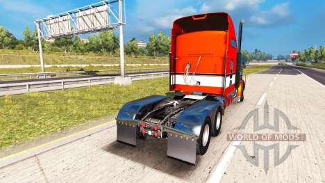 Скин Metallic на тягач Kenworth W900 для American Truck Simulator