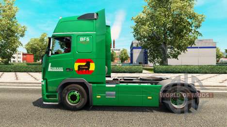 Скин Lehmann на тягач Volvo для Euro Truck Simulator 2