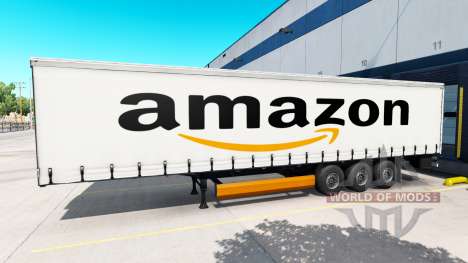 Скин Amazon на полуприцеп для American Truck Simulator