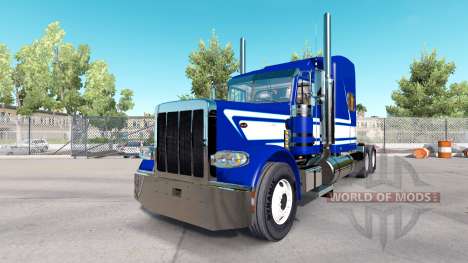 Скин Jack C Moss Trucking Inc на тягач Peterbilt для American Truck Simulator