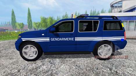 Nissan Pathfinder Gendarmerie для Farming Simulator 2015