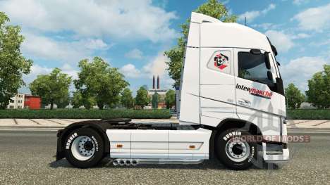 Скин Intermarket на тягач Volvo для Euro Truck Simulator 2