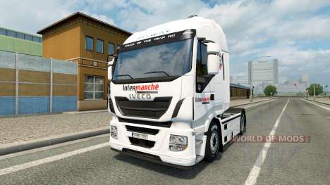 Скин Intermarket на тягач Iveco для Euro Truck Simulator 2