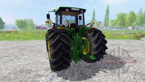 John Deere 8370R v1.3 для Farming Simulator 2015