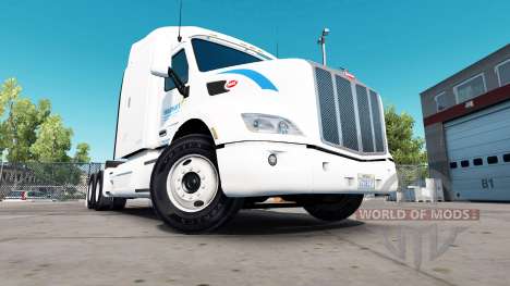 Скин Wallmart на тягач Peterbilt для American Truck Simulator