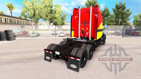 Скин Santa Fe на тягач Peterbilt для American Truck Simulator