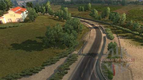 Новые города в Калифорнии и Неваде для American Truck Simulator
