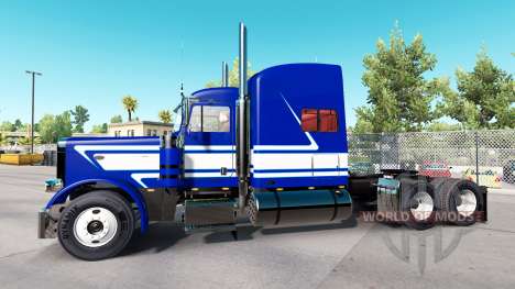 Скин Jack C Moss Trucking Inc на тягач Peterbilt для American Truck Simulator