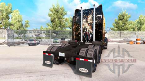 Скин Tiger на тягачи Peterbilt и Kenworth для American Truck Simulator